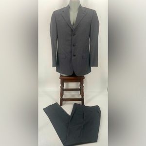 Men's Z ZEGNA Untailored 2-Piece Suit Size 48R- New in Gray